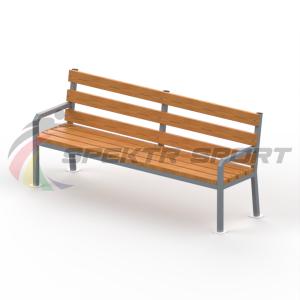 Купить Уличная скамейка со спинкой Дача в Вязниках 