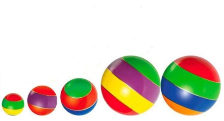 Купить Мячи резиновые (комплект из 5 мячей различного диаметра) в Вязниках 