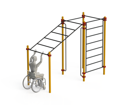 Купить Спортивный комплекс для инвалидов-колясочников WRK-D15_76mm в Вязниках 